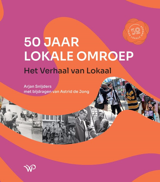 Cover boek 50 jaar lokale omroep