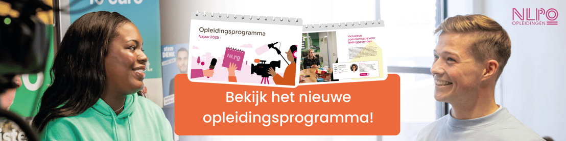 Opleidingsprogramma najaar staat online!