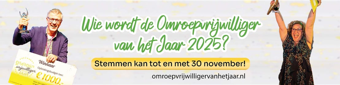 Omroepvrijwilliger van het jaar 2025