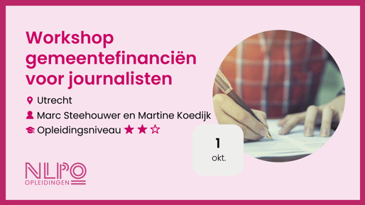 Workshop gemeentefinancien